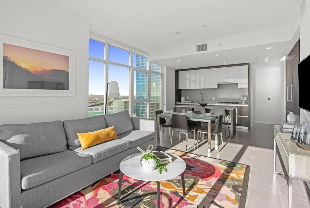 Two Bedroom Sky Suite with Office interior